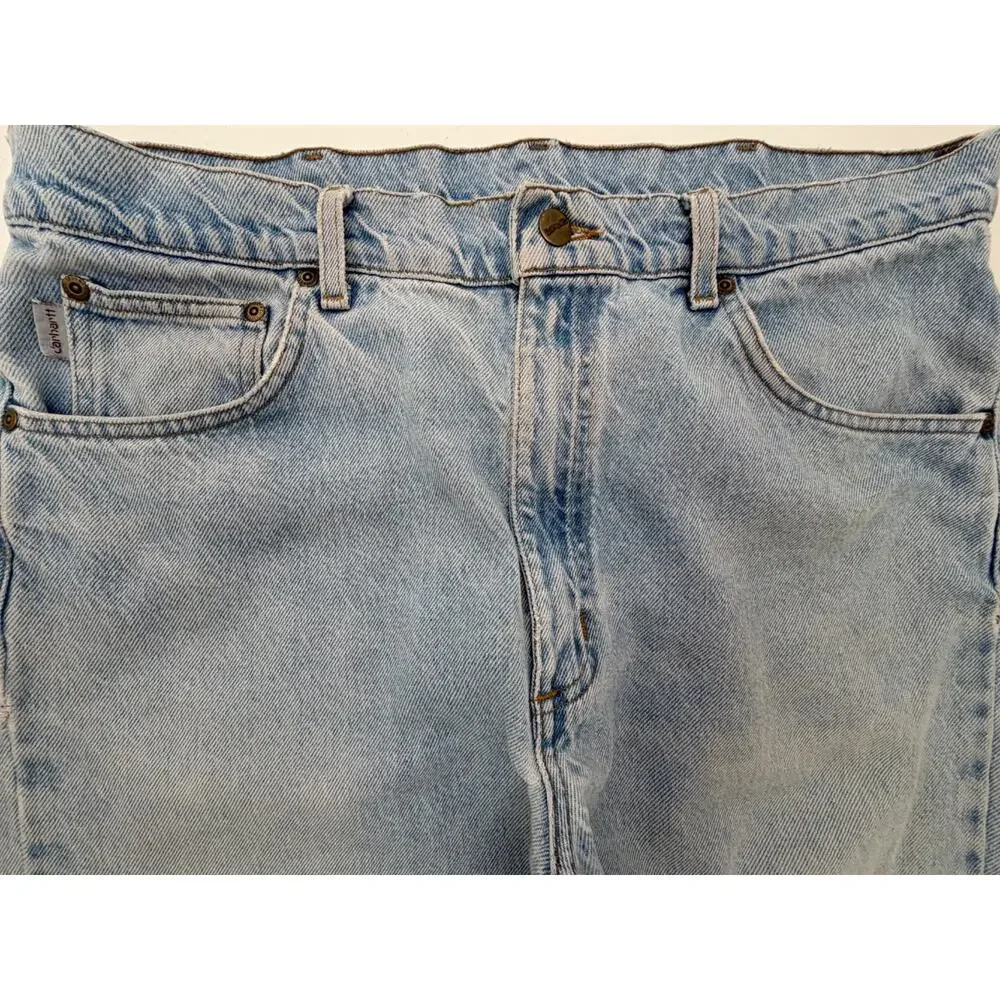 Carhartt B17 STW Relaxed Fit Tapered Jeans Men’s 36x30 Blue